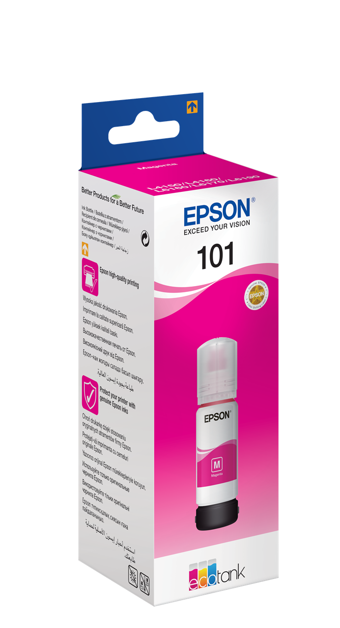 Picture of 101 EcoTank Magenta ink bottle