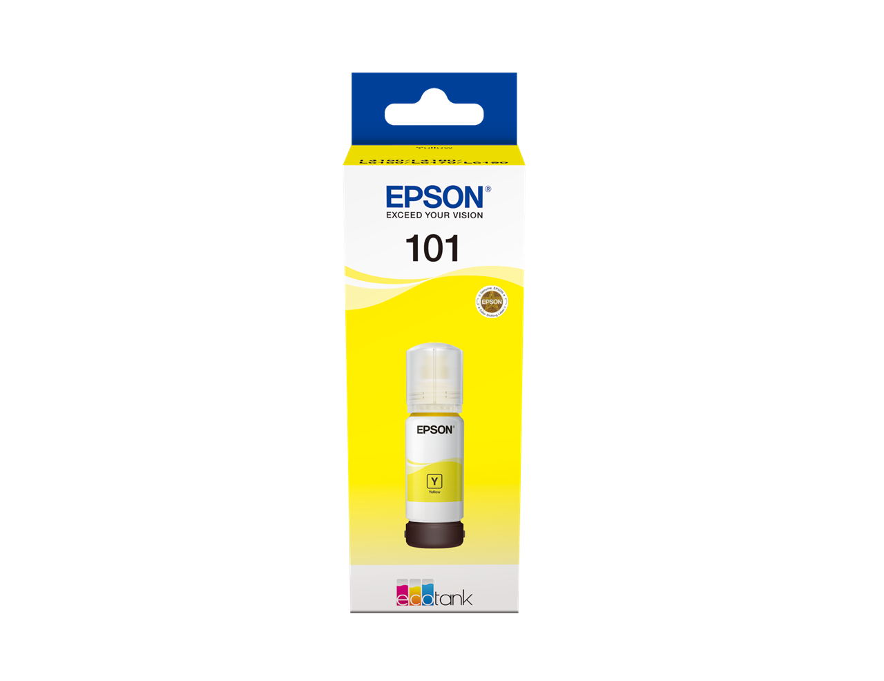 Picture of 101 EcoTank Yellow ink bottle