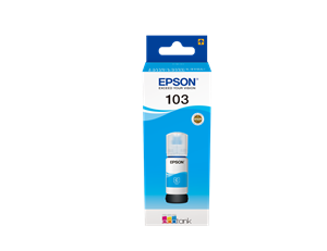 Picture of 103 EcoTank Cyan ink bottle