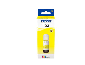Picture of 103 EcoTank Yellow ink bottle