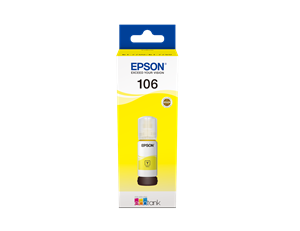 Picture of 106 EcoTank Yellow ink bottle