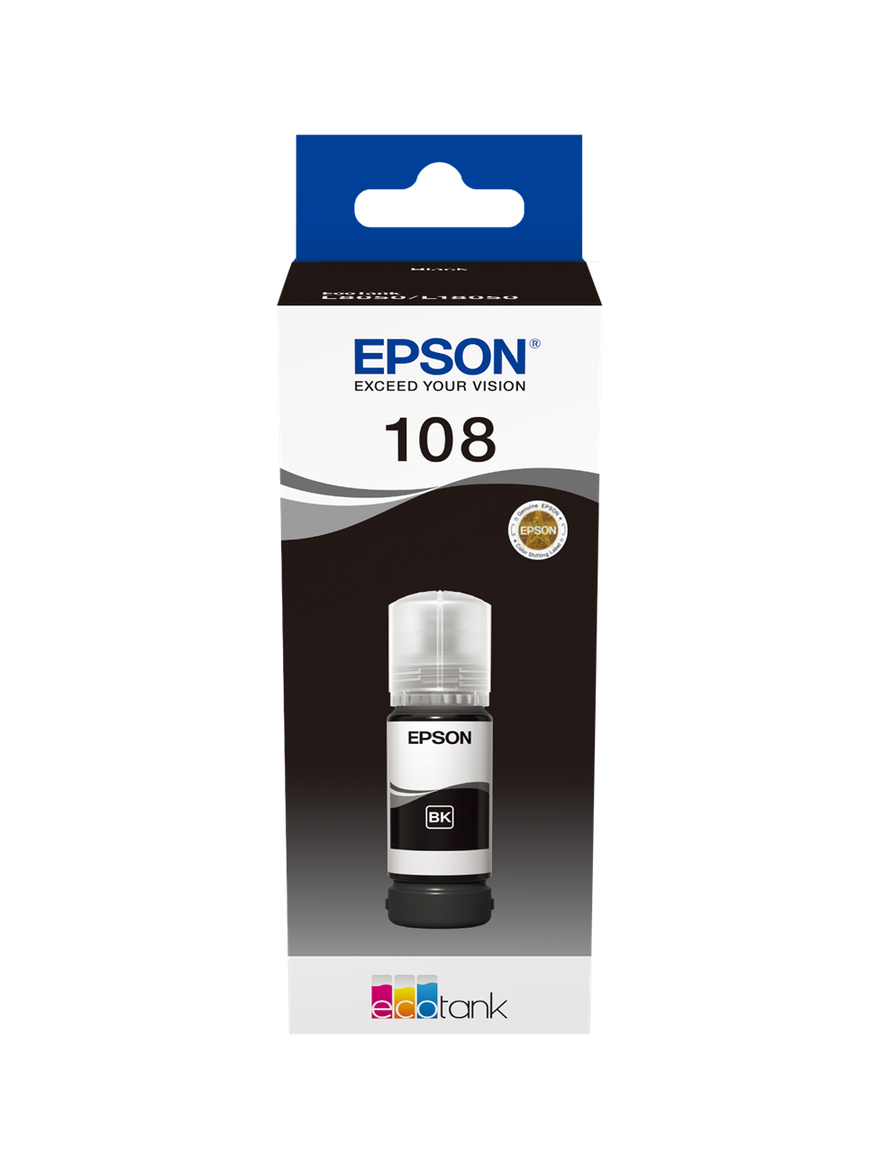 Picture of 108 EcoTank Black ink bottle