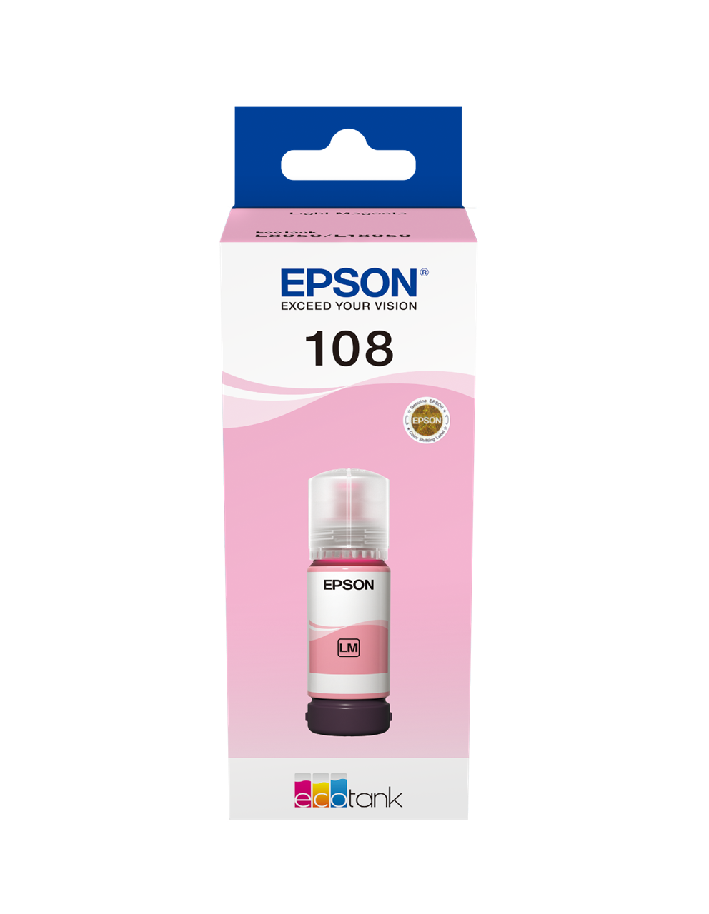 Picture of 108 EcoTank Light Magenta ink bottle