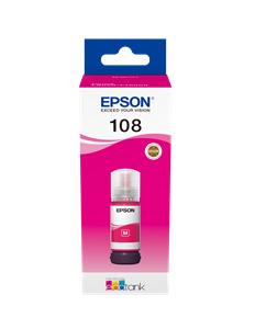 Picture of 108 EcoTank Magenta ink bottle