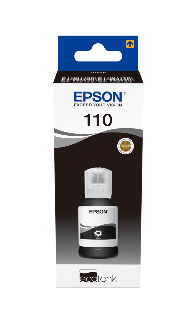 Picture of 110 EcoTank Pigment black ink bottle