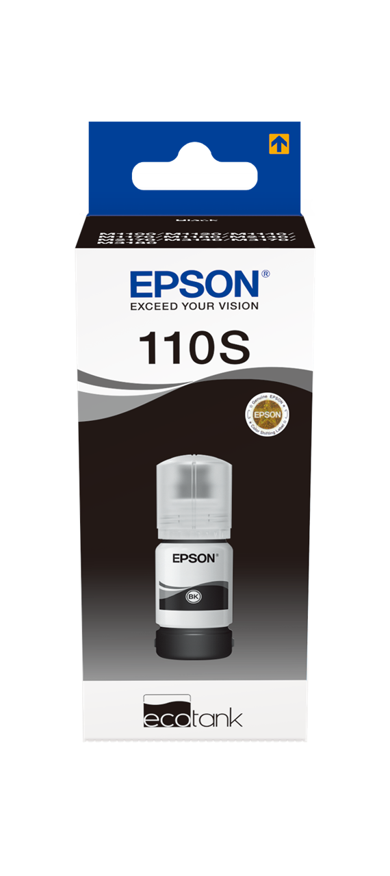 Picture of 110S EcoTank Pigment black ink bottle