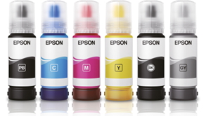 Picture of 115 EcoTank Cyan ink bottle