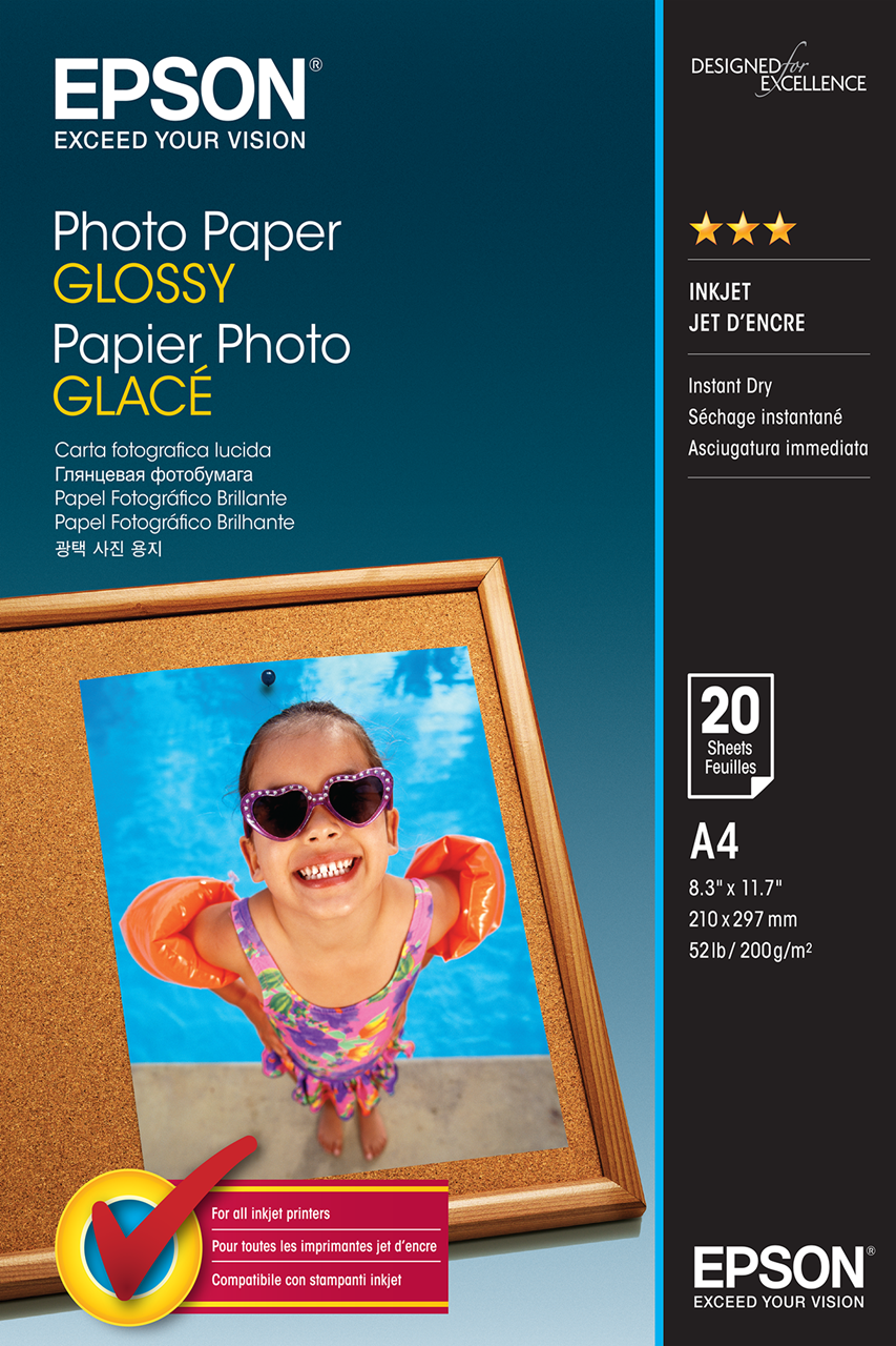 Picture of Photo Paper Glossy A4 20 sheet