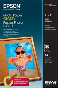 Picture of Photo Paper Glossy A4 20 sheet
