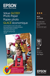 Picture of Value Glossy Photo Paper A4 50 sheet